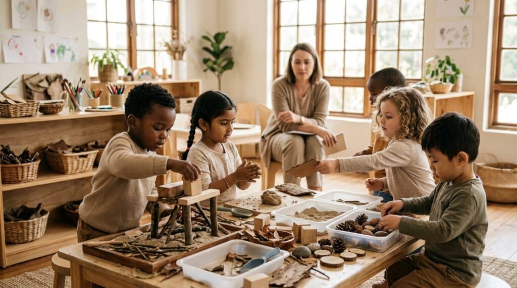 Aprendizaje mediante juego y experimentación en educación infantil